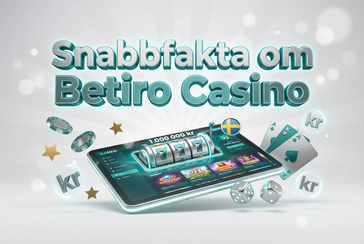 Snabbfakta om Betiro Casino